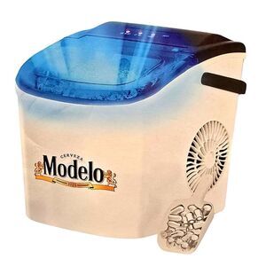 Modelo Portable Ice Maker w/LED & Smart Indicator Lights